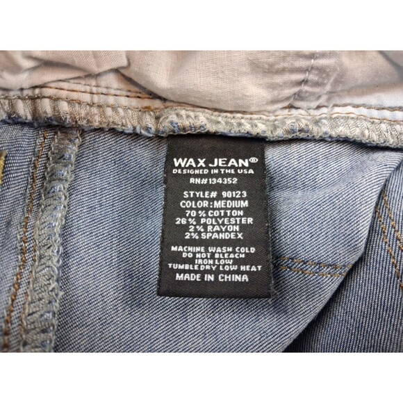 Wax Jeans Los Angeles Women’s Skinny Stretch Blue Denim Jeans Size 1 - Picture 7 of 15
